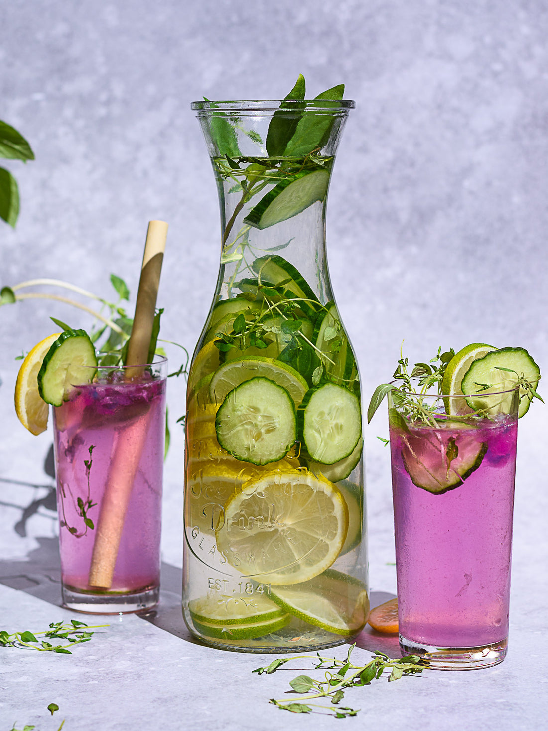 Lemon Lime Cucumber Detox Water Recipe