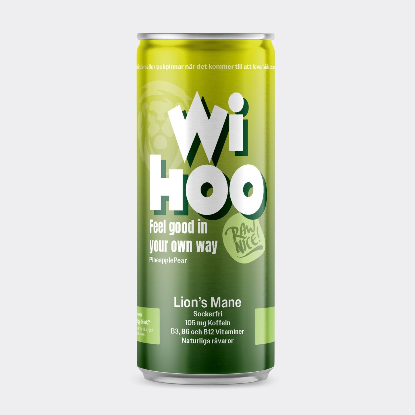 Wihoo Energy Drink - Pineapple & Pear x 24